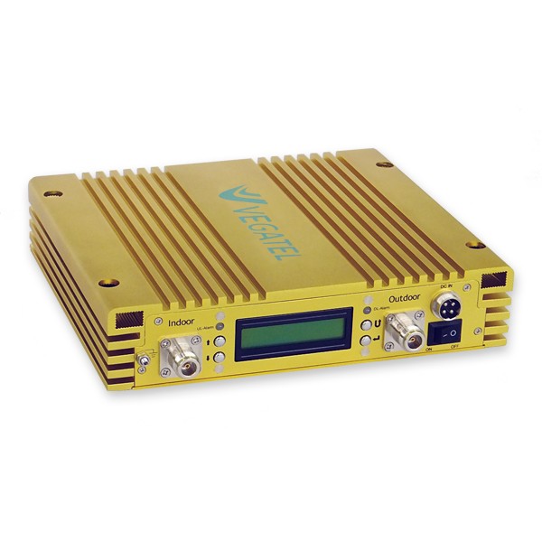 Репитер Vegatel VT3-1800, 4G/LTE, усиление 80 дБ 