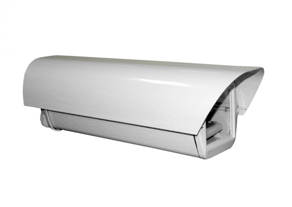 SpyG GL-606H+POWER Кожух наружный алюминиевый, 220В, обогреватель, блок питания 220->12В, 410х118х107мм (Д*Ш*В) РАСПРОДАЖА