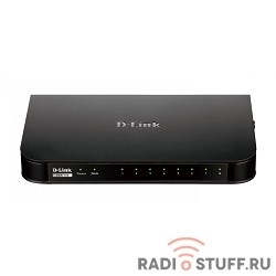 Межсетевой экран с поддержкой VPN, 1 портом WAN + 8 портами LAN 10/100Base-TX, D-Link 