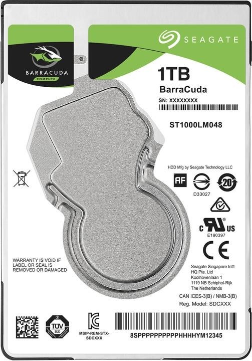 Жесткий диск SATA2.5" 1TB 5400RPM 128MB ST1000LM048 SEAGATE