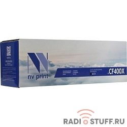 NV Print CF400XBK Картридж  для  HP Laser Jet Pro M252dw/M252n/M274n/M277dw/M277n, 2300к., BLACK
