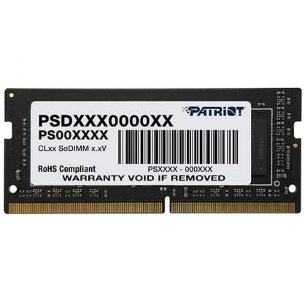 Модуль памяти для ноутбука SODIMM 16GB PC19200 DDR4 PSD416G240081S PATRIOT