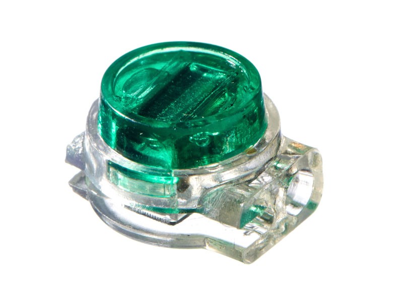 Соединитель кабельный тип Скотчлок-5 (врезной) для жил 0,4-0,9 мм, внешний диаметр 2,08 мм (100 штук/упаковка), Netko РАСПРОДАЖА