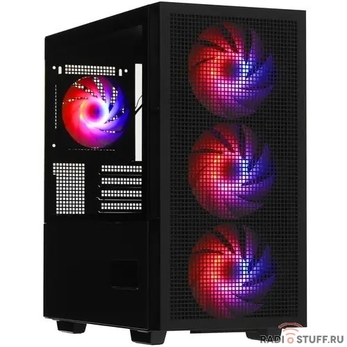 Корпус Deepcool CH560 DIGITAL без БП, боковое окно (закаленное стекло)